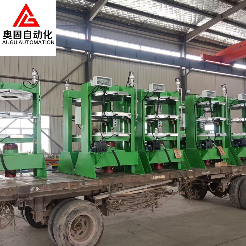 Augu Tube interior Vulcanizer/Curing Press enviado, ¡ayudando a los clientes a expandir la producción!
